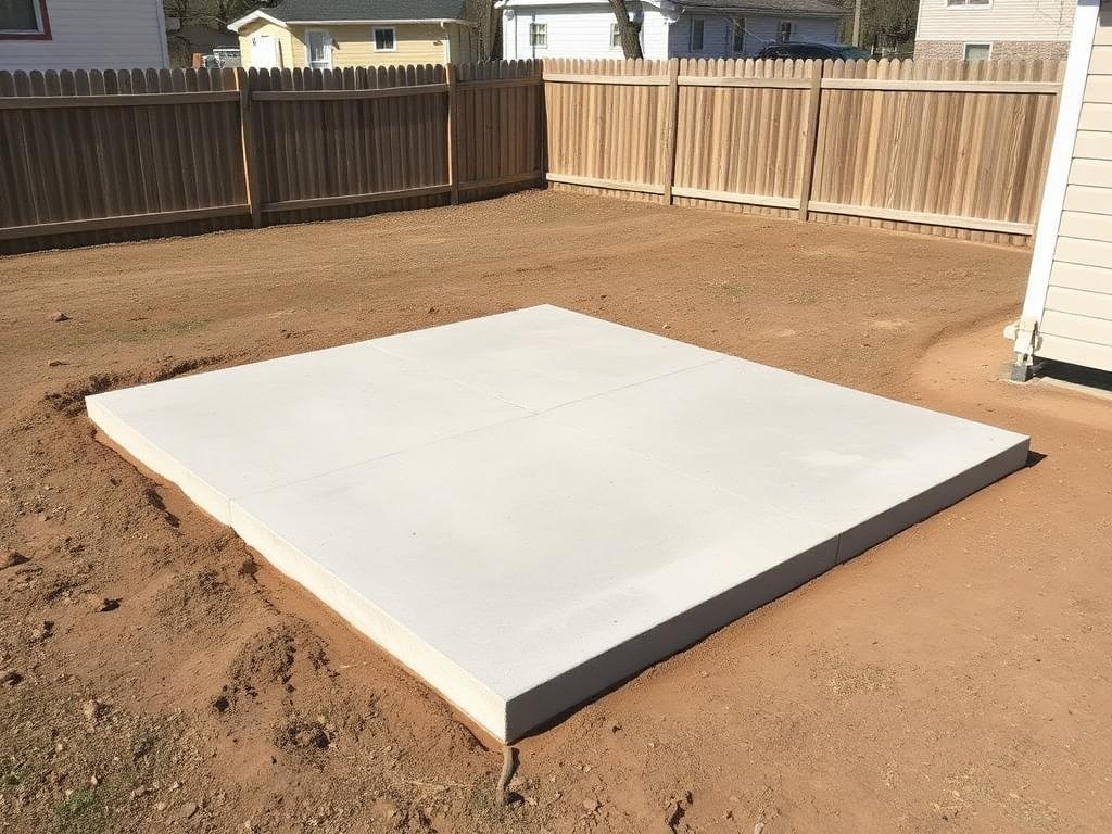 Shed Slabs & Foundations